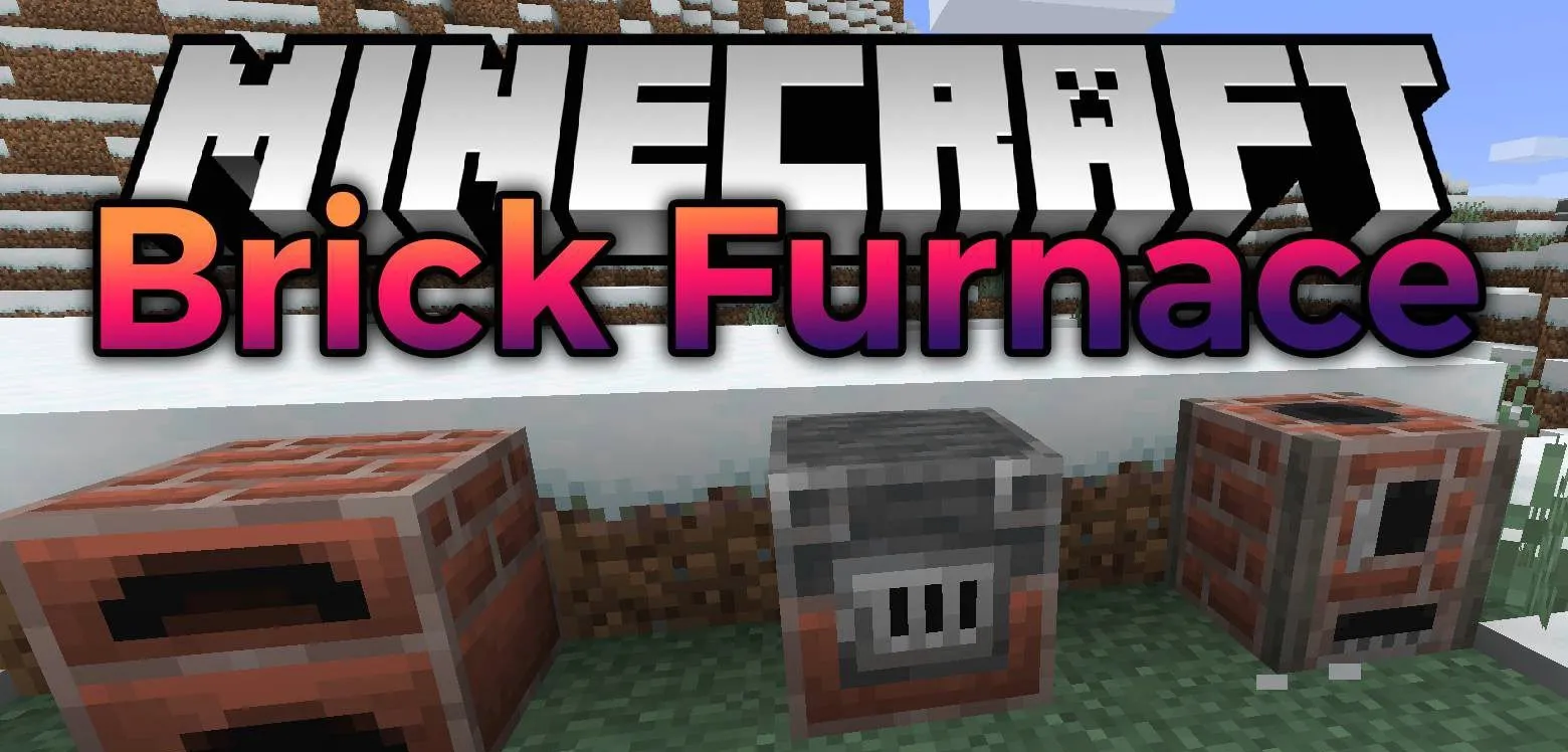 Brick Furnace for Minecraft 1.15.2