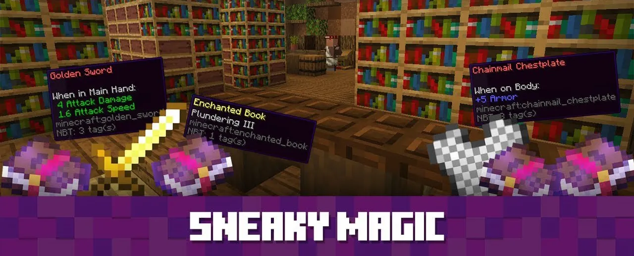 Sneaky Curses for Minecraft 1.15.2