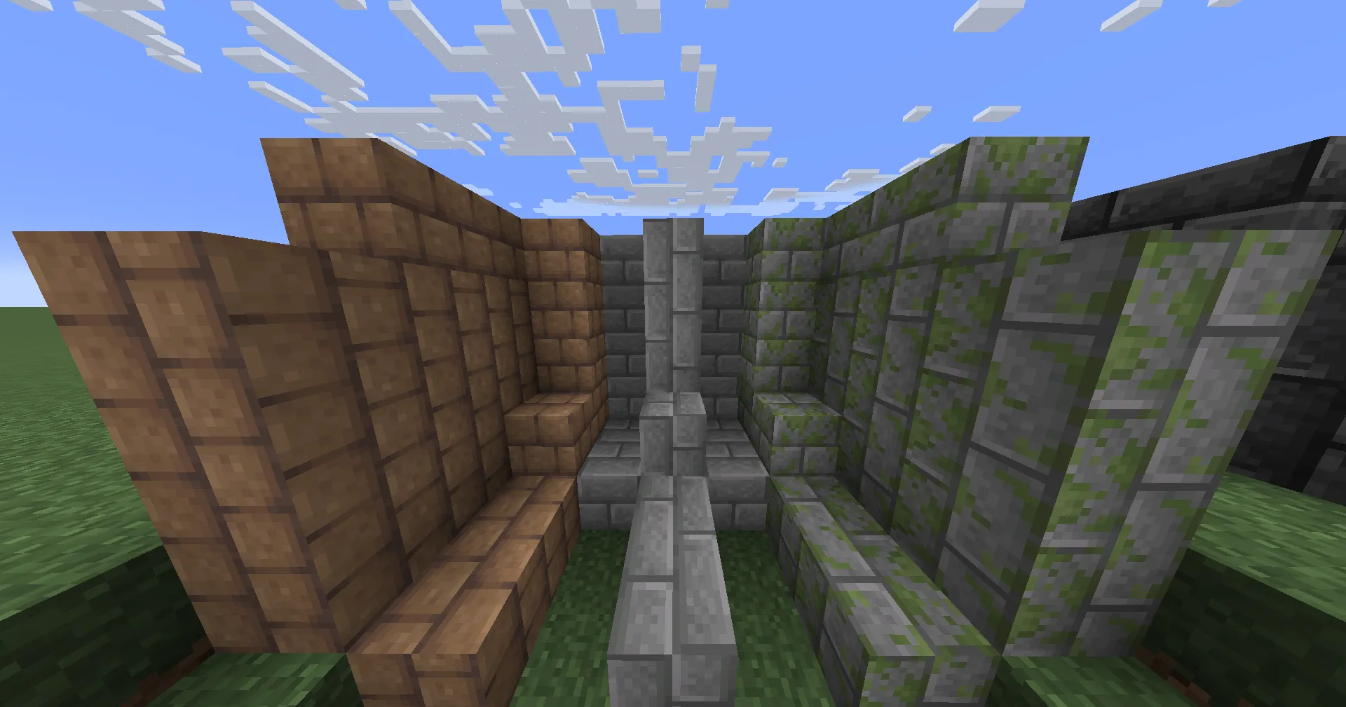 Vertical Planks & Bricks for Minecraft 1.20.2