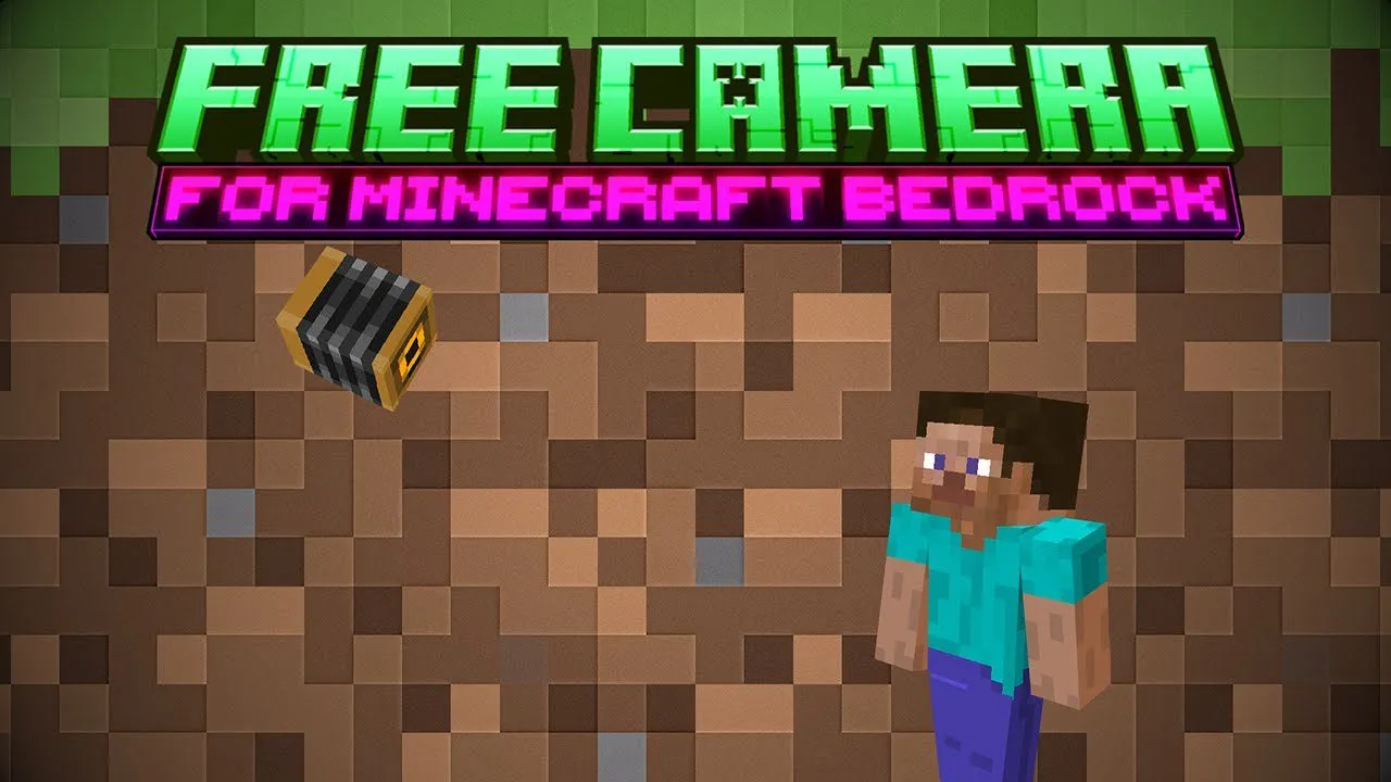 Free Camera for Minecraft Pocket Edition 1.20