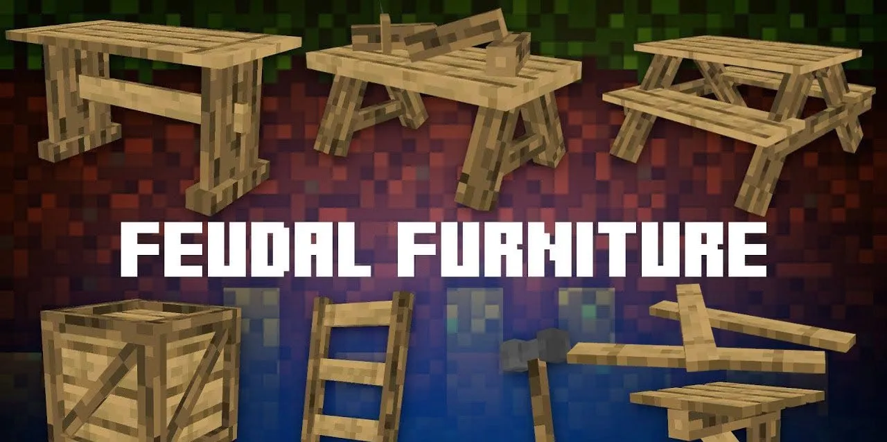 Feudal Furniture for Minecraft Pocket Edition 1.20