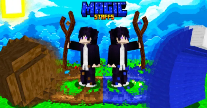 Magic Staffs for Minecraft Pocket Edition 1.20