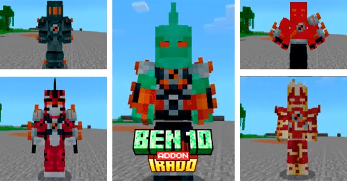 Ben 10 Irate for Minecraft Pocket Edition 1.20