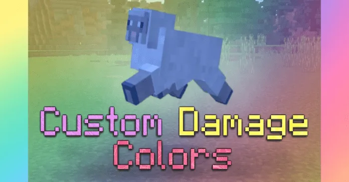 Custom Damage Colors for Minecraft Pocket Edition 1.20