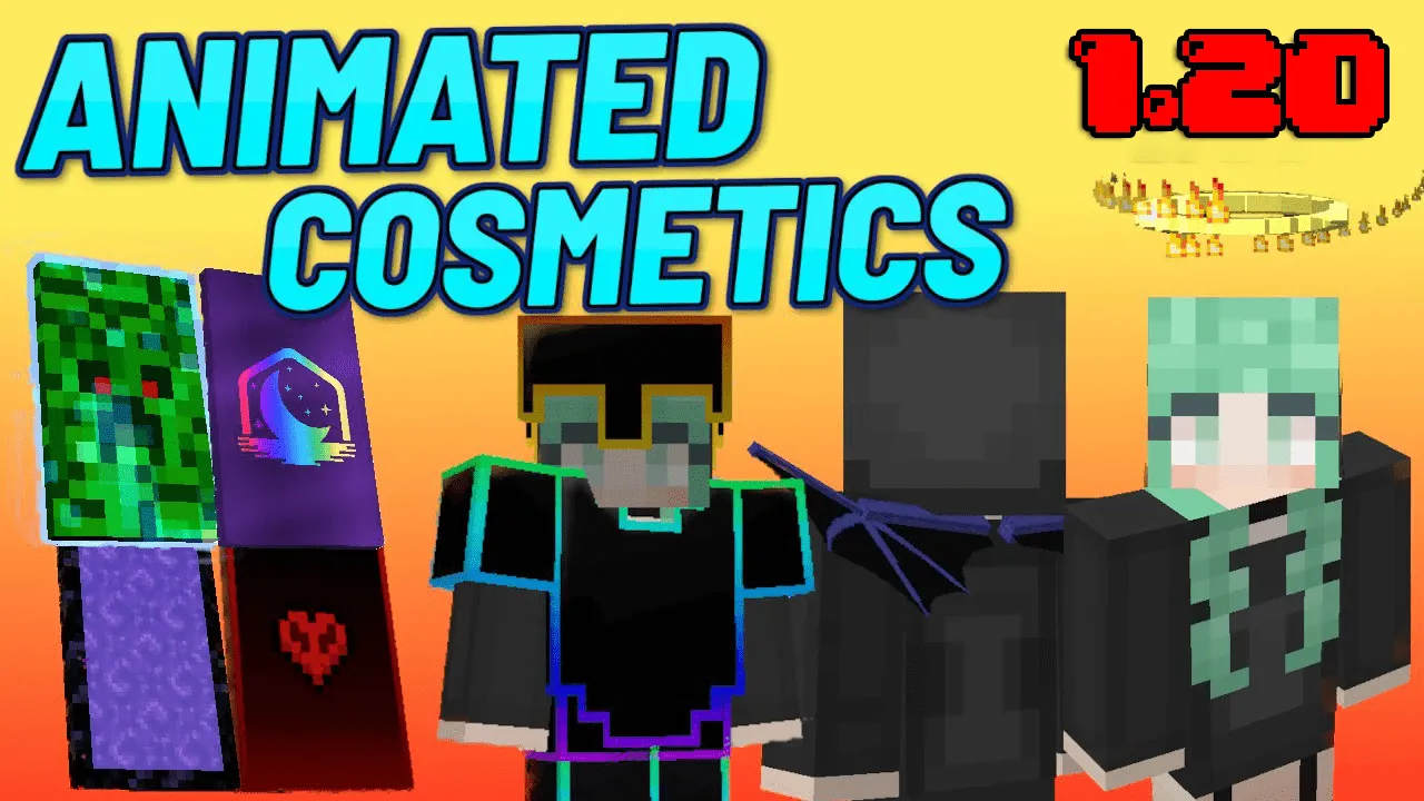 Animated Cosmetics for Minecraft Pocket Edition 1.20