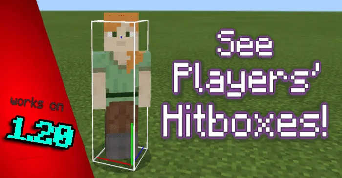 Player Hitbox Display for Minecraft Pocket Edition 1.20