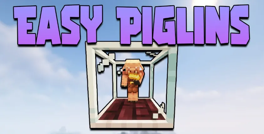 Easy Piglins for Minecraft 1.20.2