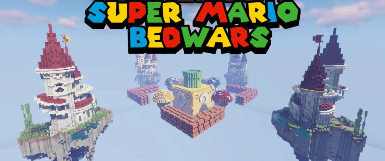 Super Mario BedWars | Minecraft Map