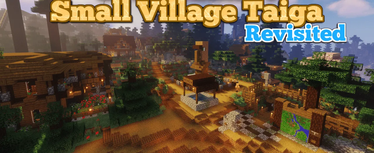 Small Village Taiga Revisited | Minecraft Map