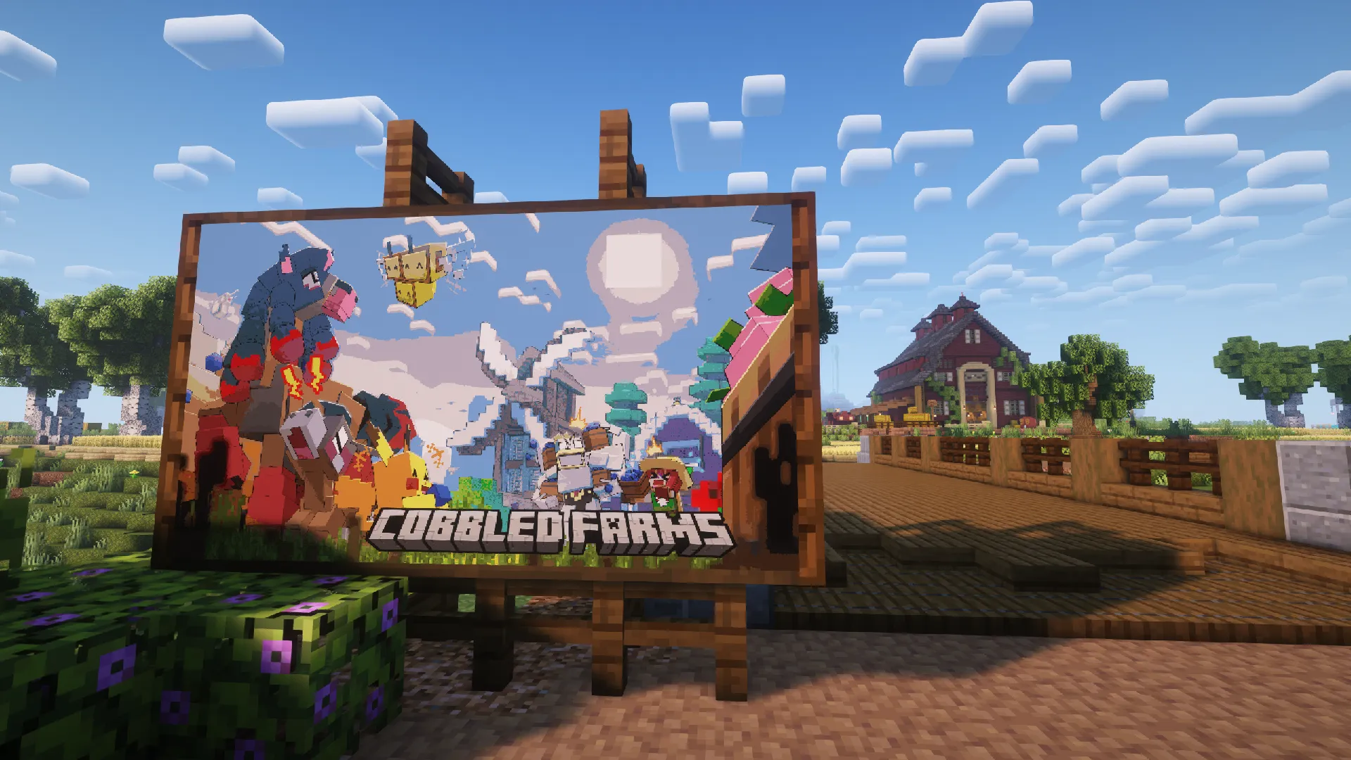 Cobbled Farms | Minecraft Map