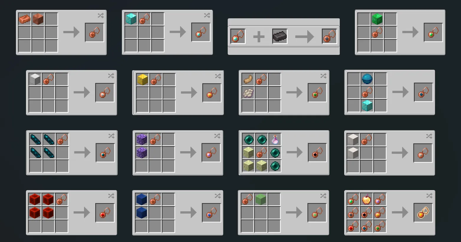 Copper Amulets for Minecraft 1.18.2