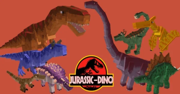 Jurassic Dino World for Minecraft Pocket Edition 1.20