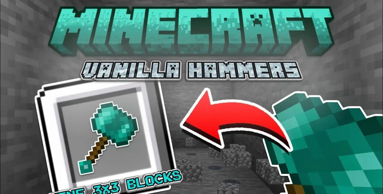 Vanilla Hammers for Minecraft Pocket Edition 1.20