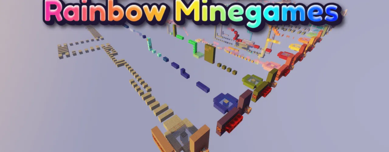 Rainbow Minegames | Minecraft Map