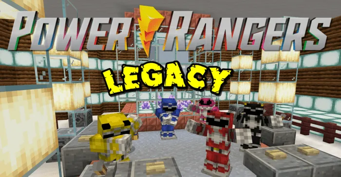 Power Rangers Legacy for Minecraft Pocket Edition 1.19