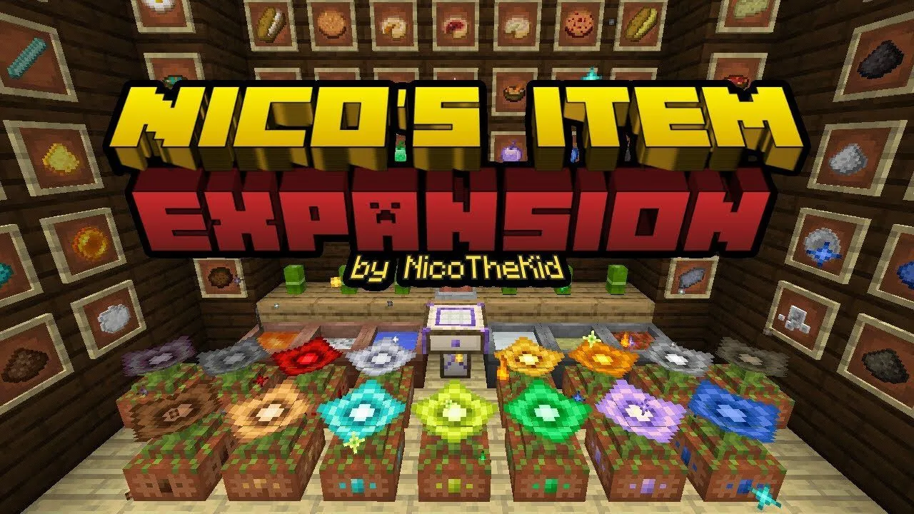 Nico’s Item Expansion for Minecraft Pocket Edition 1.19