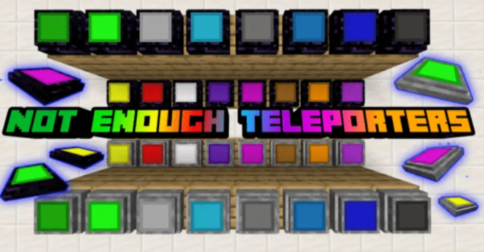 Not Enough Teleporters for Minecraft Pocket Edition 1.19