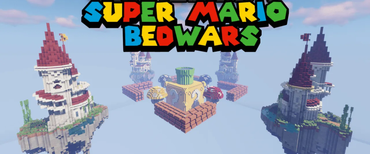 Super Mario BedWars | Minecraft Map