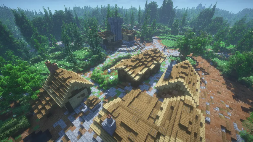 The Kingdom - An incredible Medieval Town | Minecraft Map