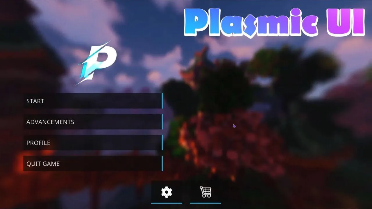 Plasmic UI Pack for Minecraft Pocket Edition 1.20