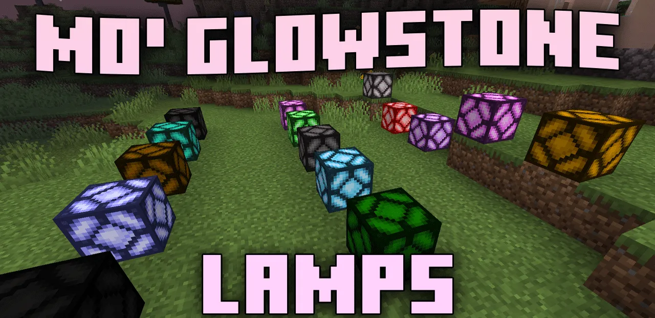 Mo Glowstone Lamps for Minecraft 1.20.2