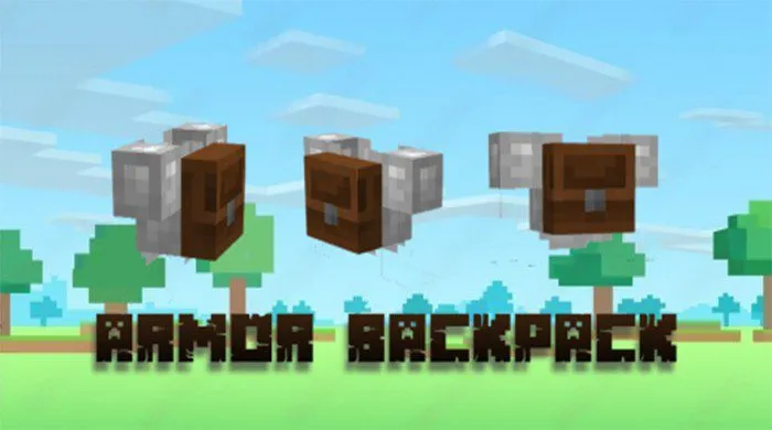 Armor Backpack for Minecraft Pocket Edition 1.20