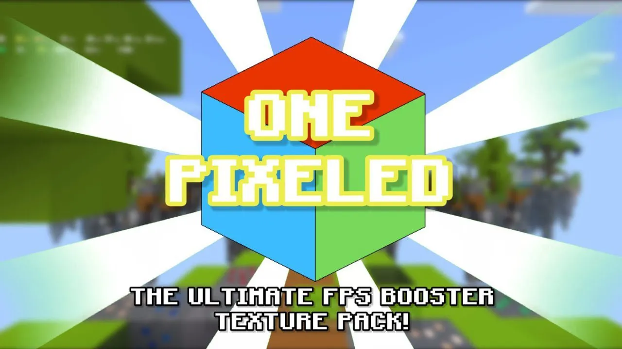 One Pixeled for Minecraft Pocket Edition 1.20