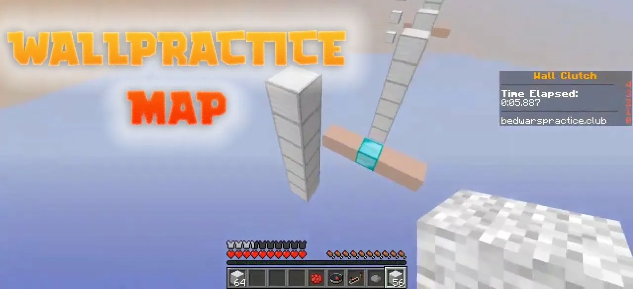 WallPractice | Map for Minecraft Pocket Edition