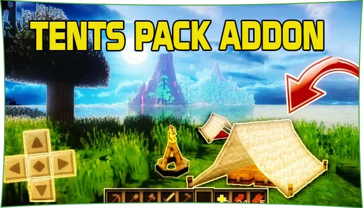 Tents for Minecraft Pocket Edition 1.17