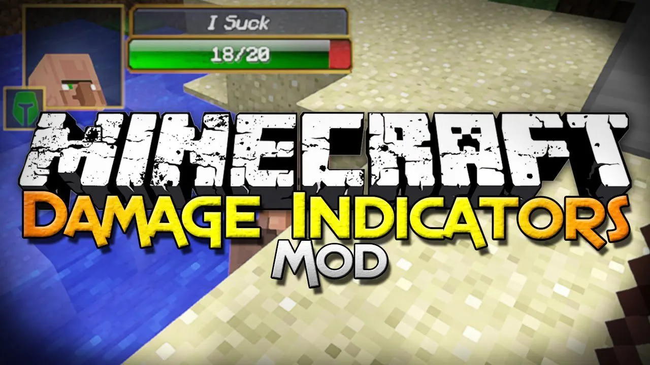Damage Indicators for Minecraft 1.20.4