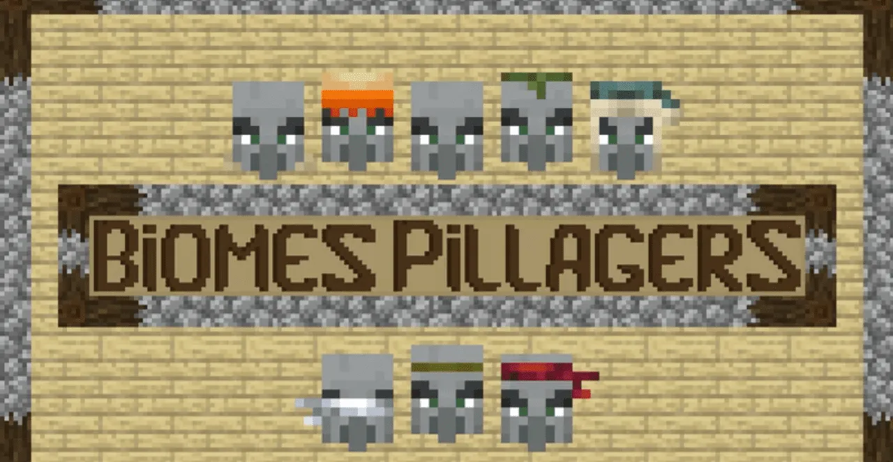 Biomes Pillager for Minecraft 1.20