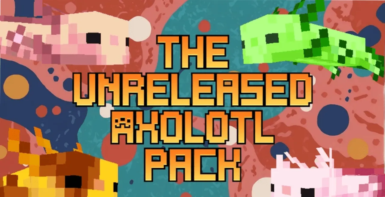 Unreleased Axolotl for Minecraft 1.20