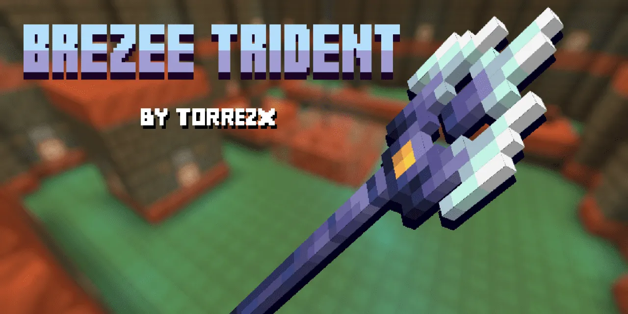 Breeze Trident for Minecraft 1.20.4