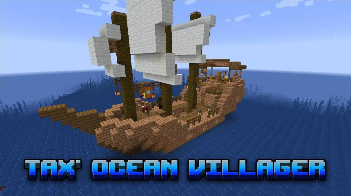 Ocean Villager for Minecraft 1.20