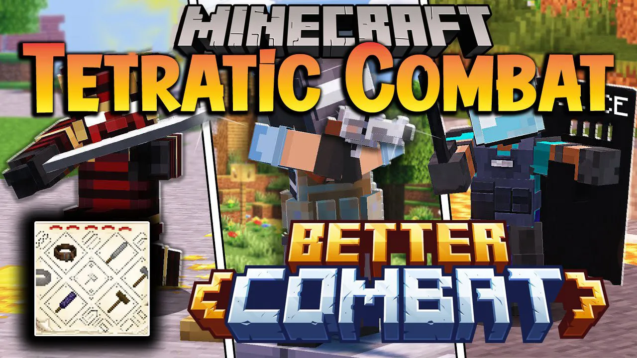 Tetratic Combat for Minecraft 1.20