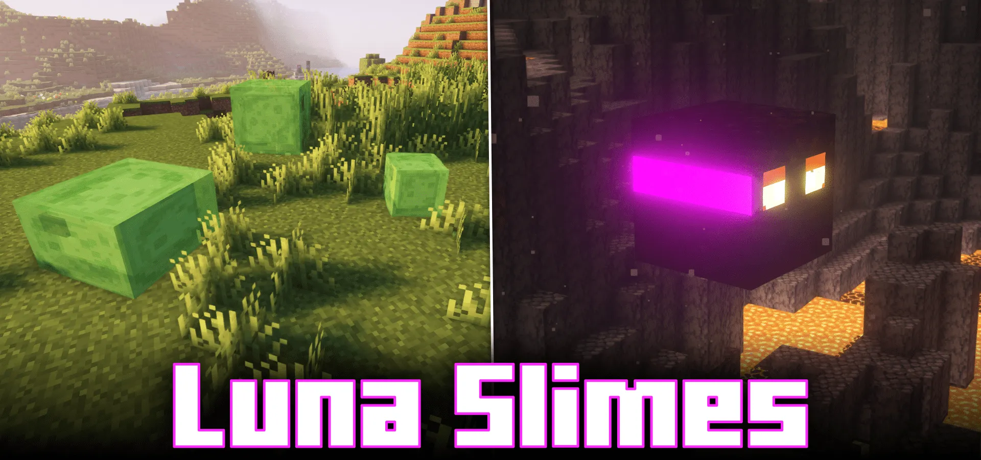 Luna Slimes for Minecraft 1.20