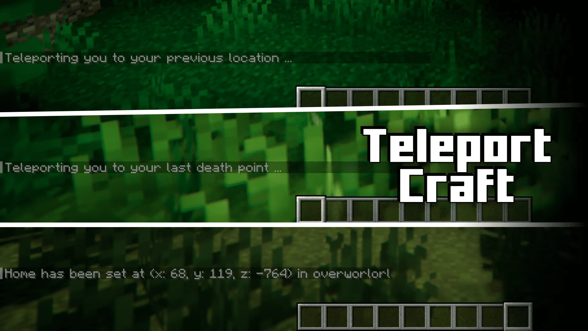 Teleport Craft for Minecraft 1.16.5