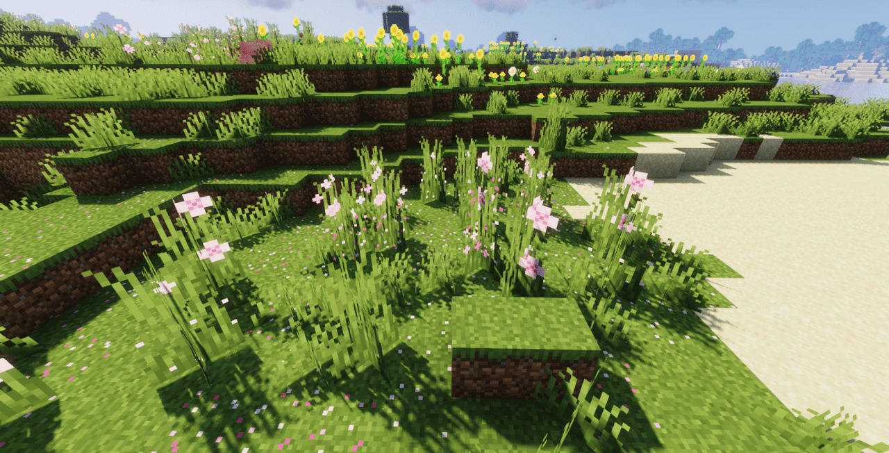 Cherry Grass for Minecraft 1.20.2